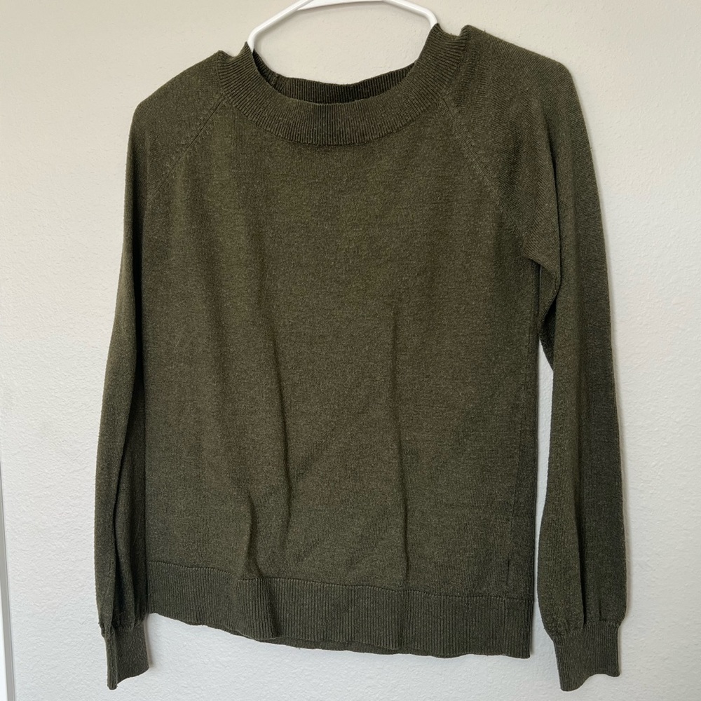 Green sweater